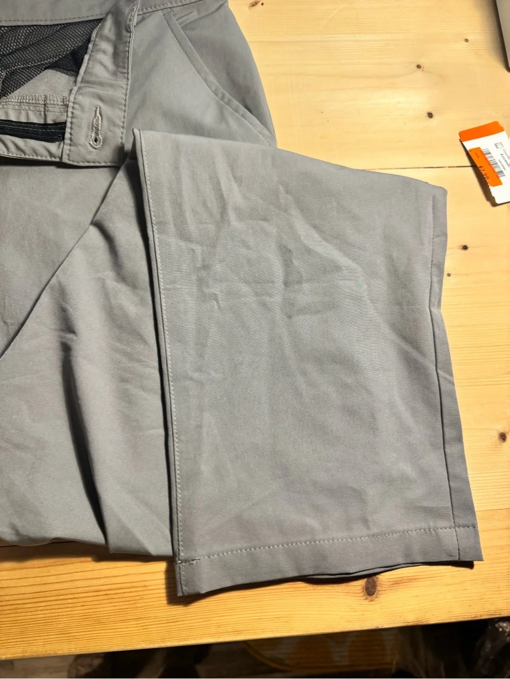 ZELLA LIGHT GREY BUSINESS PANT